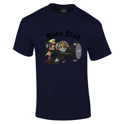 Eurostar EV97 Rock Star  T-Shirt - Funky Aviation