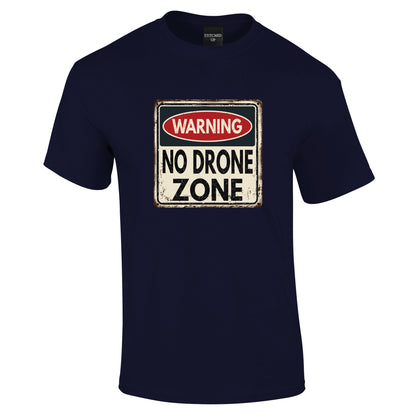 No Drone Zone T-Shirt - Funky Aviation