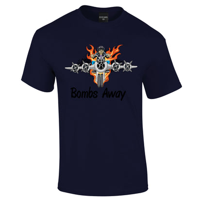 Bombs away Biker Aviation T-Shirt - Funky Aviation