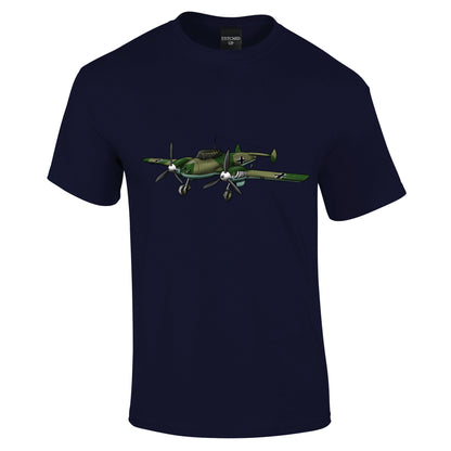 Messerschmitt BF110 Vintage Aircraft T-Shirt - Funky Aviation