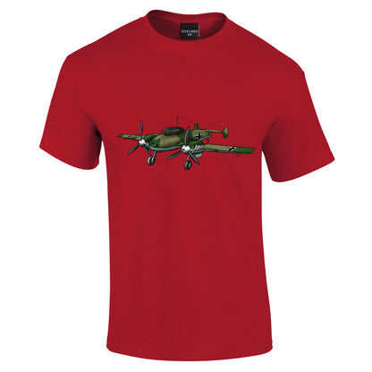 Messerschmitt BF110 Vintage Aircraft T-Shirt - Funky Aviation