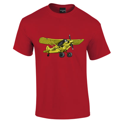 Carbon Super Cub Aircraft T-Shirt G-CUBB - Funky Aviation
