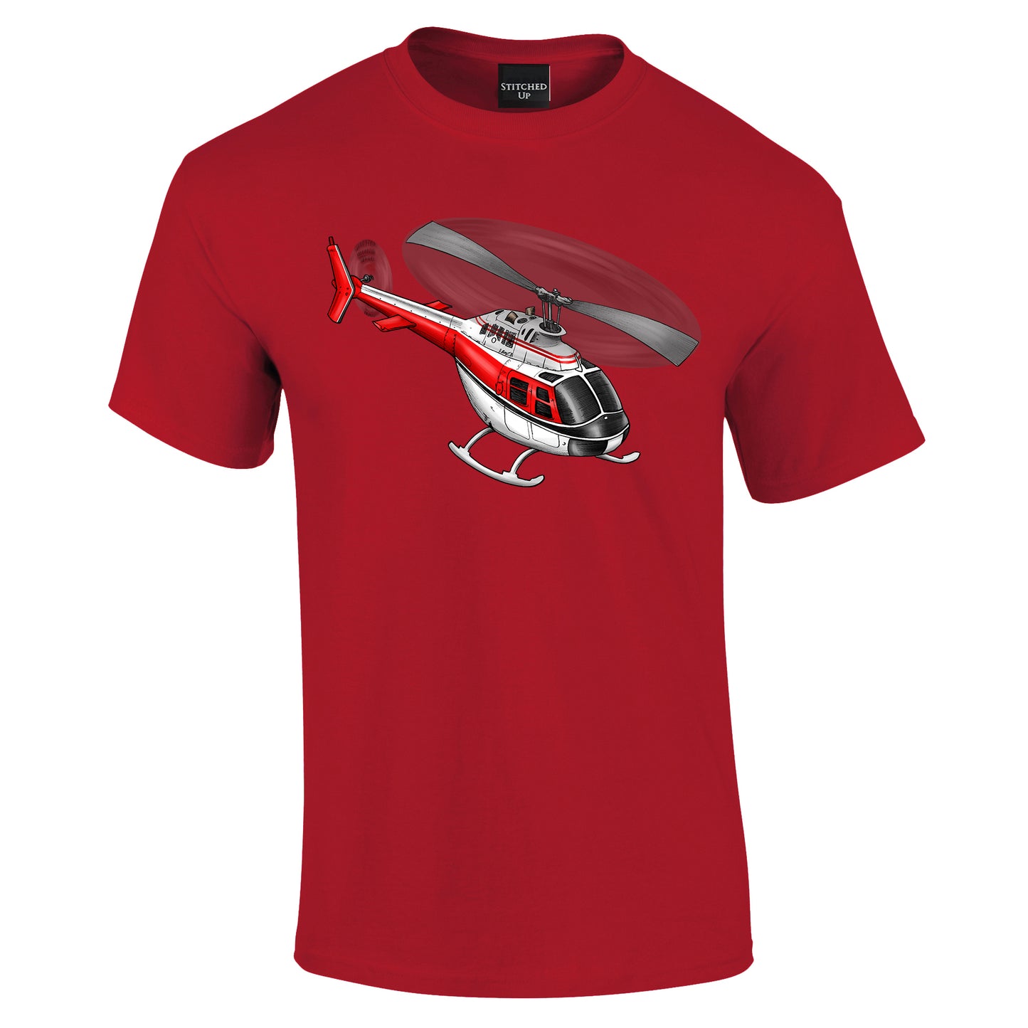 Bell Jet Ranger Helicopter T-Shirt
