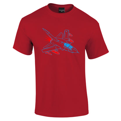 Fighter Jet T-Shirt - Funky Aviation