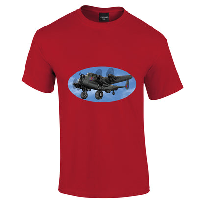Lancaster Bomber Aircraft T-Shirt - Funky Aviation