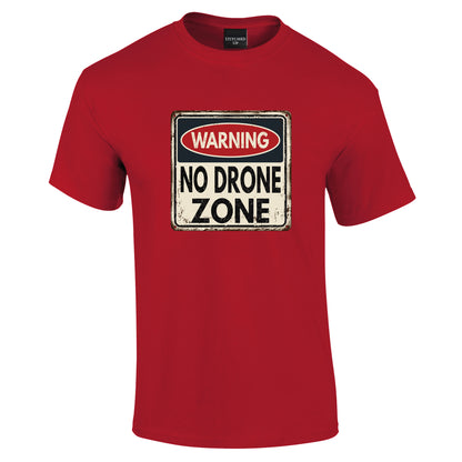 No Drone Zone T-Shirt - Funky Aviation