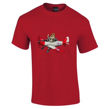 Vintage Chipmunk Cartoon T-Shirt - Funky Aviation