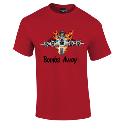 Bombs away Biker Aviation T-Shirt - Funky Aviation