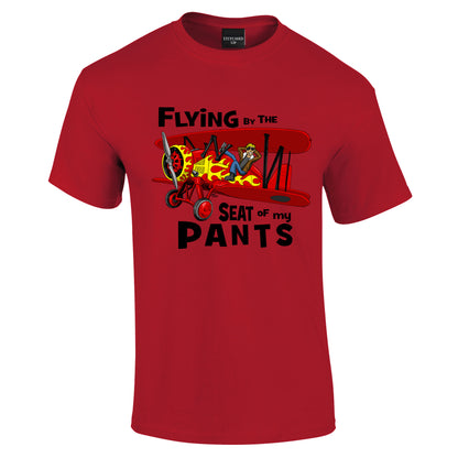 Flying by the Seat of my Pants T-Shirt - Funky Aviation