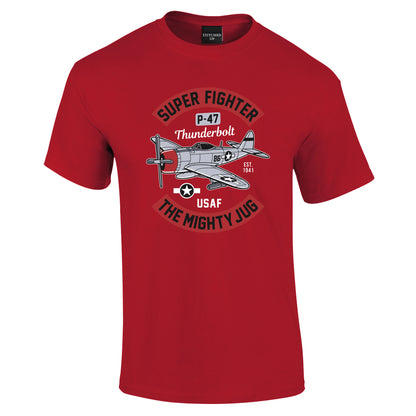 Thunderbolt P47 T-Shirt - Funky Aviation