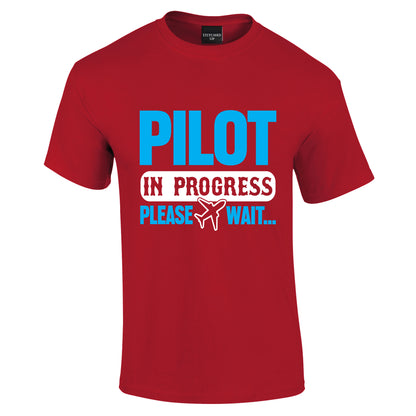 Pilot in Progress T-Shirt - Funky Aviation