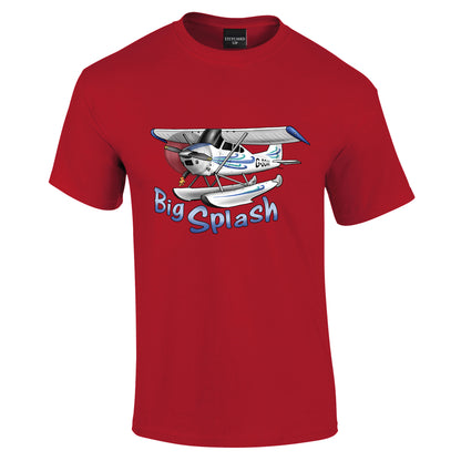 Cessna Floats T-Shirt Seaplane - Funky Aviation