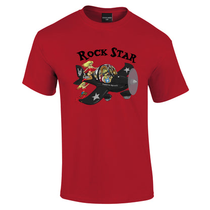 Eurostar EV97 Rock Star  T-Shirt - Funky Aviation