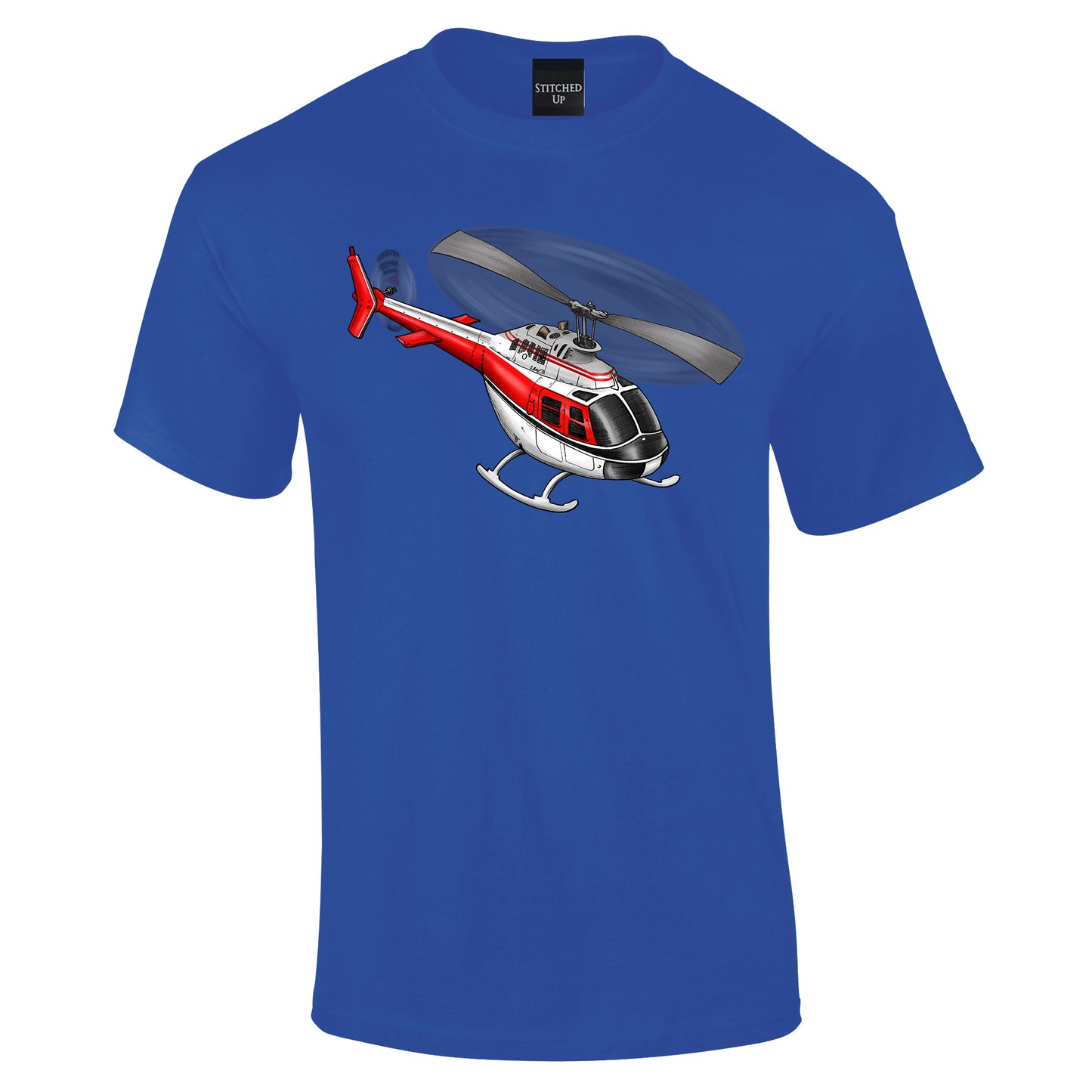 Bell Jet Ranger Helicopter T-Shirt