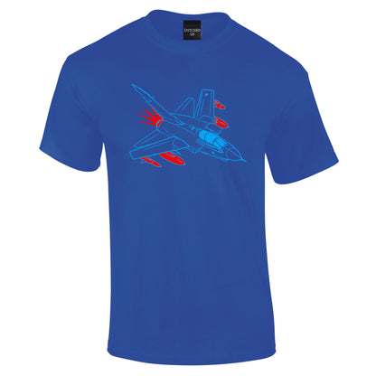 Fighter Jet T-Shirt - Funky Aviation