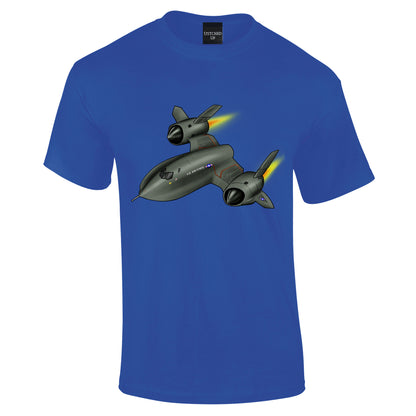 Blackbird SR71 Aircraft T-Shirt - Funky Aviation