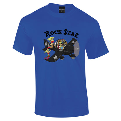 Eurostar EV97 Rock Star  T-Shirt - Funky Aviation