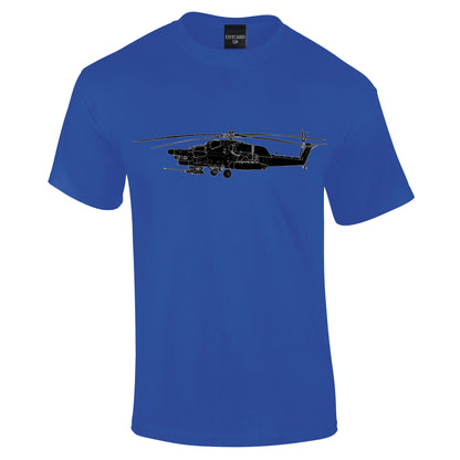 Mi-28 Havoc Military Helicopter T-Shirt - Funky Aviation