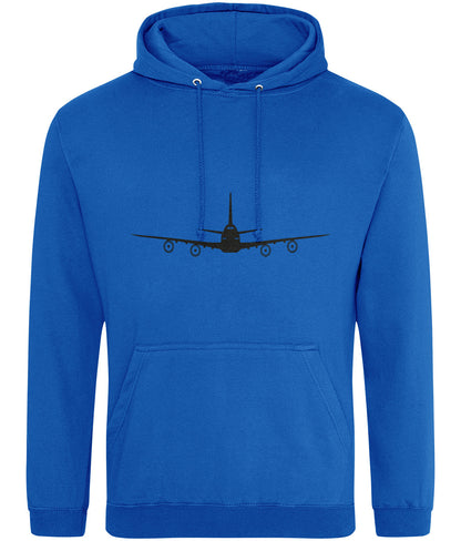Boeing 747-800 Silhouette Hoodie - Funky Aviation