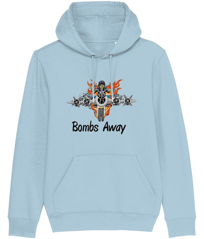 Bombs Away Biker Hoodie - Funky Aviation
