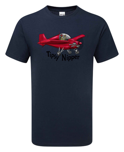 Tipsy Nipper Cartoon T-Shirt