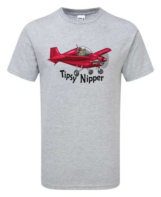 Tipsy Nipper Cartoon T-Shirt