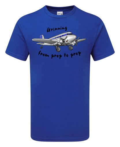 Dakota DC3 Cartoon T-Shirt - Funky Aviation