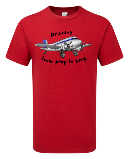 Dakota DC3 Cartoon T-Shirt - Funky Aviation