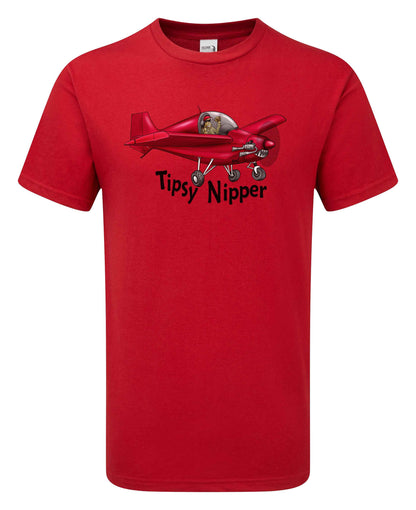 Tipsy Nipper Cartoon T-Shirt