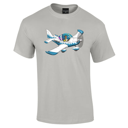 Eurostar EV97 Aqua Fish tank Cartoon T-Shirt - Funky Aviation