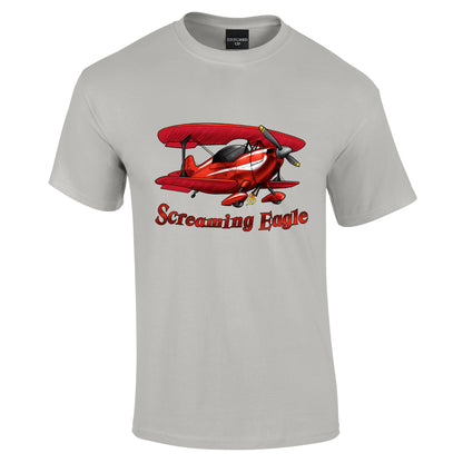 Christen Eagle T-Shirt Red Aerobatic - Funky Aviation