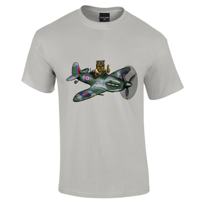Spitfire British Bulldog T-Shirt - Funky Aviation