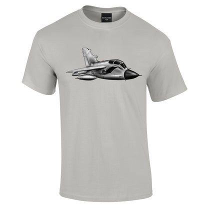 Tornado Jet In Flight Cartoon T-Shirt - Funky Aviation