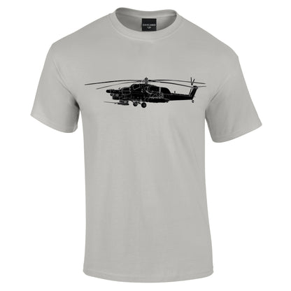 Mi-28 Havoc Military Helicopter T-Shirt - Funky Aviation