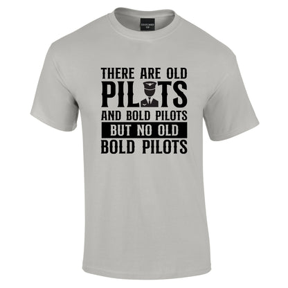 Old pilots and Bold pilots T-Shirt - Funky Aviation