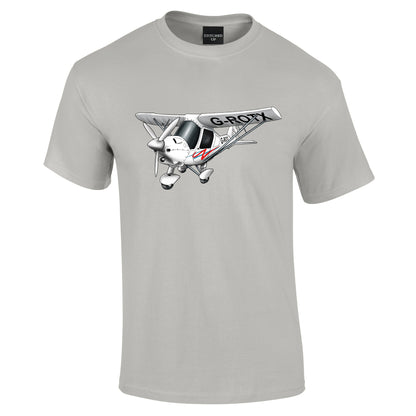 Ikarus C42 Rotax T-Shirt Microlight - Funky Aviation