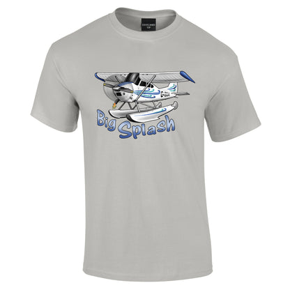 Cessna Floats T-Shirt Seaplane - Funky Aviation