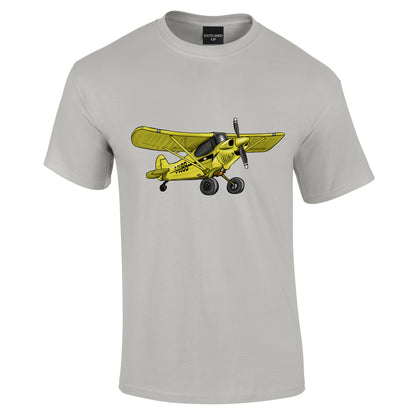 Carbon Super Cub Aircraft T-Shirt G-CUBB - Funky Aviation