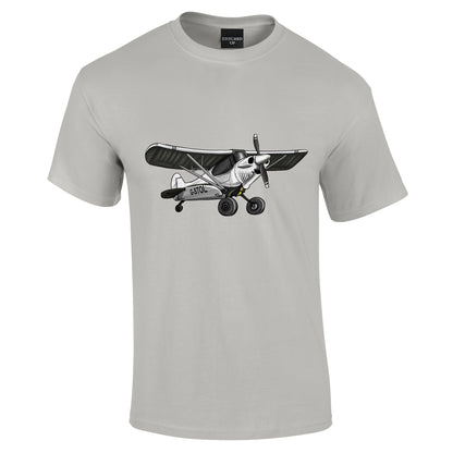 Carbon Super Cub Aircraft T-Shirt G-STOL - Funky Aviation