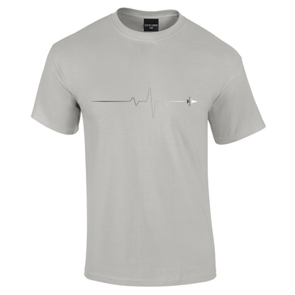 My Heartbeat Aviation T-Shirt - Funky Aviation