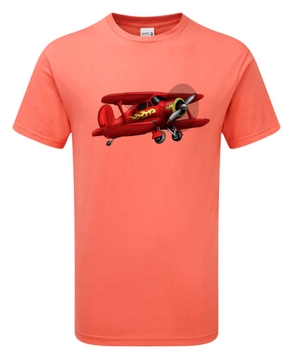 Staggerwing Cartoon T-Shirt - Funky Aviation