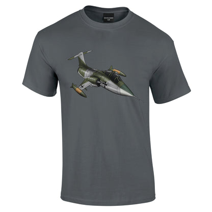 Starfighter Jet Hand drawn Cartoon T-Shirt - Funky Aviation