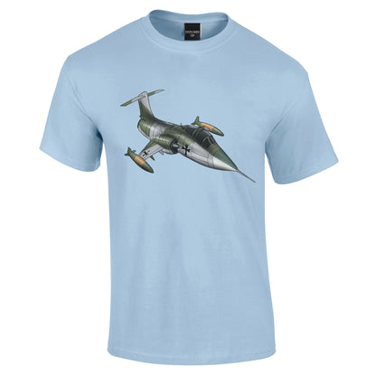Starfighter Jet Hand drawn Cartoon T-Shirt - Funky Aviation