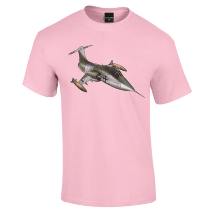 Starfighter Jet Hand drawn Cartoon T-Shirt - Funky Aviation