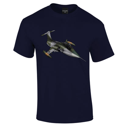 Starfighter Jet Hand drawn Cartoon T-Shirt - Funky Aviation