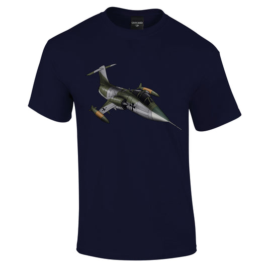 Starfighter Jet Hand drawn Cartoon T-Shirt