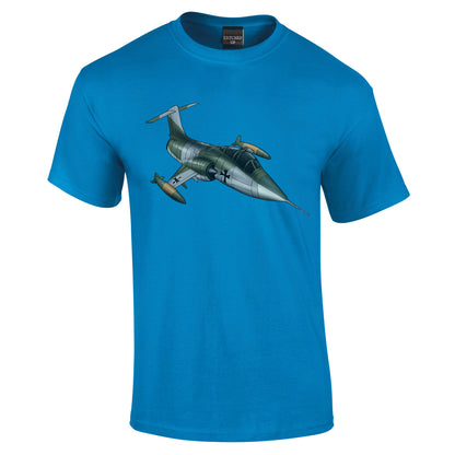 Starfighter Jet Hand drawn Cartoon T-Shirt - Funky Aviation