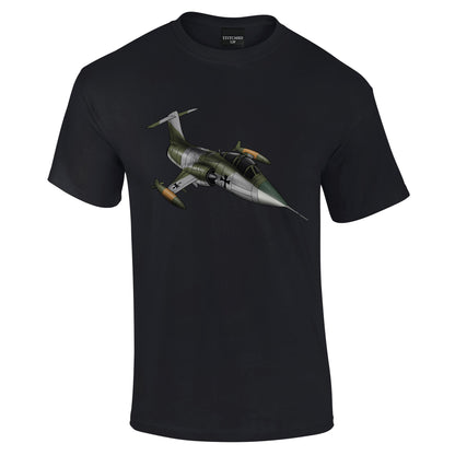 Starfighter Jet Hand drawn Cartoon T-Shirt - Funky Aviation