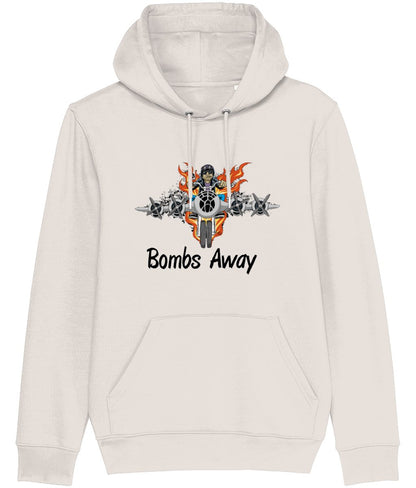 Bombs Away Biker Hoodie - Funky Aviation
