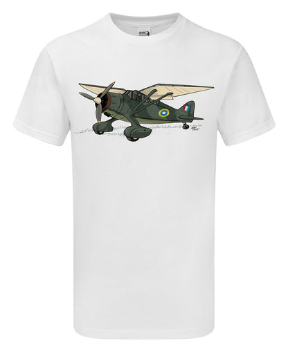 Lysander Retro Aviation T-Shirt - Funky Aviation
